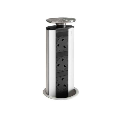 Picture of EVOline Port Pop-Up Socket Module in Stainless Steel SY9737SS