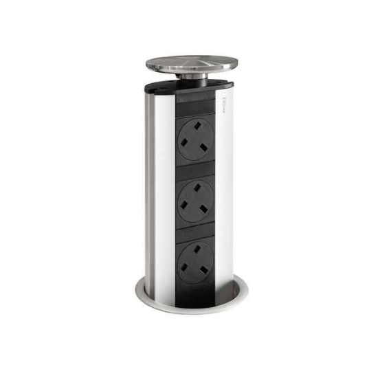 Picture of EVOline Port Pop-Up Socket Module in Stainless Steel SY9737SS