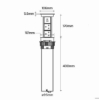 Picture of PowerTech Ascend Motorised QI Socket Module in Silver SY8765M