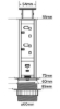 Picture of PowerTech Micro Socket & USB Module SY9863SS-1