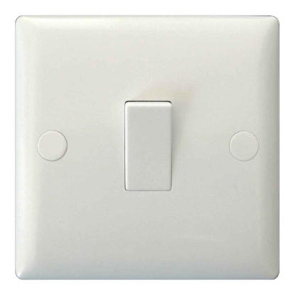 Picture of Varilight Polar White 1-Gang 2-Way Rocker Switch XO1W