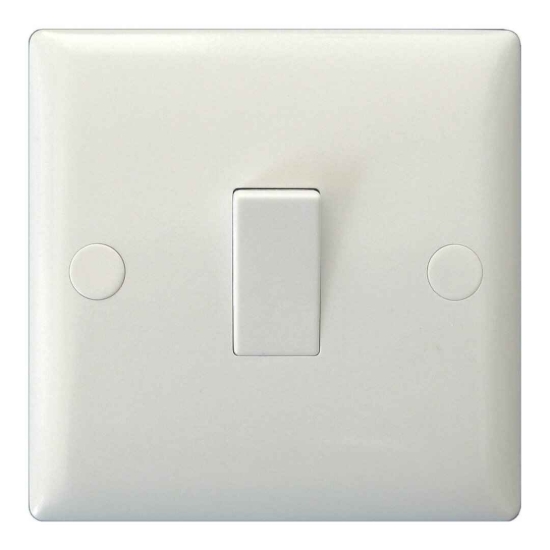 Picture of Varilight Polar White 1-Gang 2-Way Rocker Switch XO1W