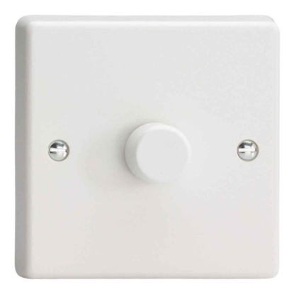 Picture of Varilight V-Pro 1-Gang 2-Way Rotary LED Dimmer 0-120W JQP401W