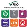 Picture of Varilight V-Pro 1-Gang 2-Way Rotary LED Dimmer 0-120W JQP401W