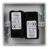 Picture of Varilight V-Pro White 2-Gang 2-Way Rotary LED Dimmer  2x 0-120W JQP252W