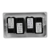 Picture of Varilight V-Pro White 4-Gang 2-Way Rotary LED Dimmer 4x 0-120W JQDP254W