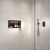 Picture of Linear LED Shower Niche Box in Black 300x600mm SY5100BL-M