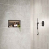 Picture of Linear LED Shower Niche Box in Gun Metal 300x600mm SY5100GM-M