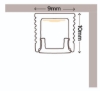 Picture of Strim 2.5m Surface Mounted Slim Profile SY8301